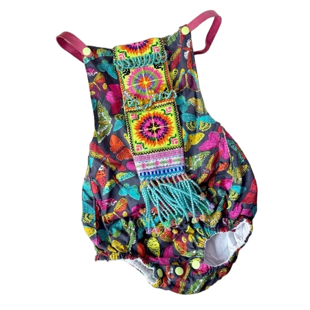 Liboosha Barto Handmade Romper. HTF. Size 3/4. Great Condition. Boho. Party.